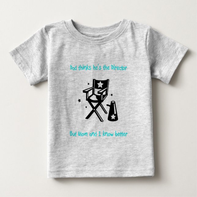 T-shirts O Diretor Real Baby (Frente)
