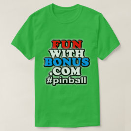 T-shirts O divertimento com bônus - #pinball - um tomou