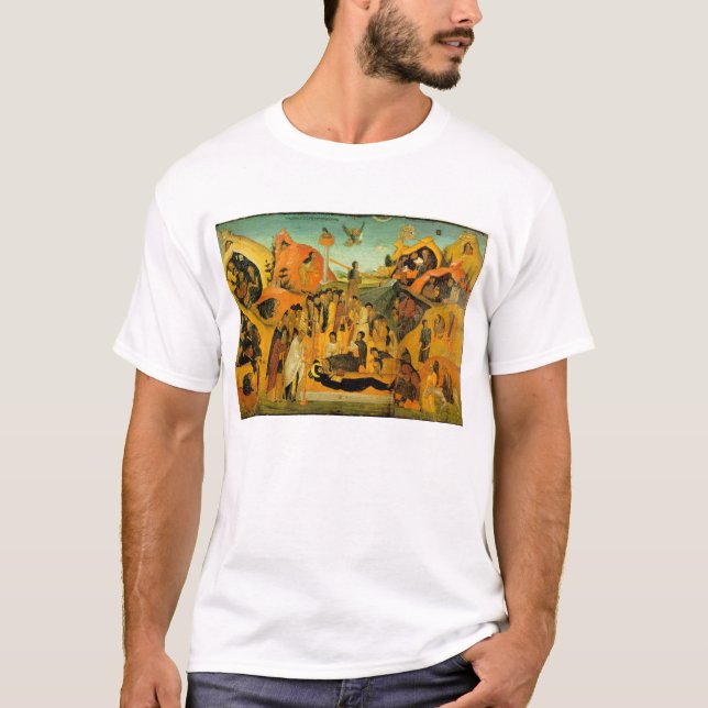 T-shirts O Dormition da rua Ephraim o sírio (Frente)