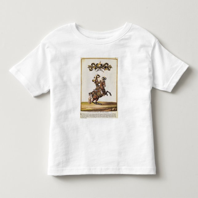 T-shirts O duque de Enghien como o rei dos indianos (Frente)