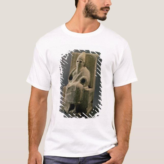 T-shirts O EL do deus, de Ugarit, século XIII BC (limeston (Frente)
