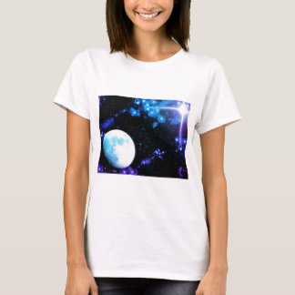T-shirts O espaço azul