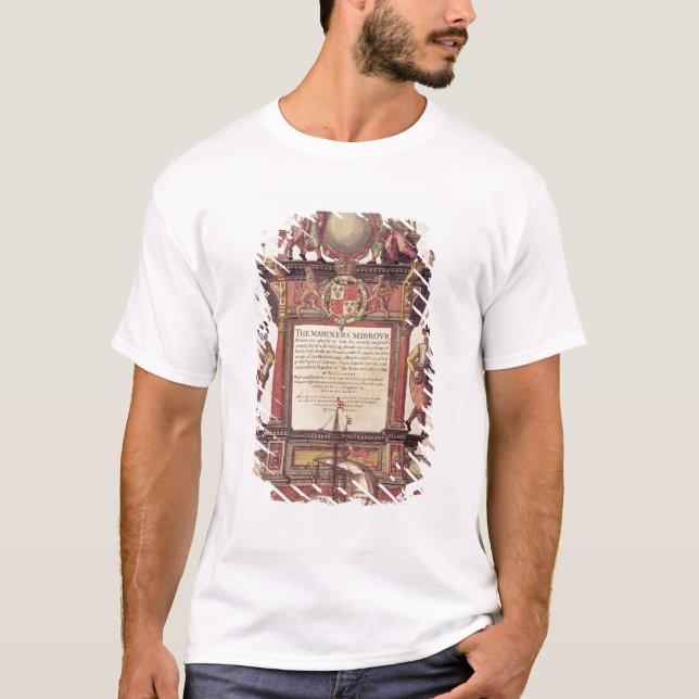 T-shirts O espelho dos navegadores, titlepage (Frente)