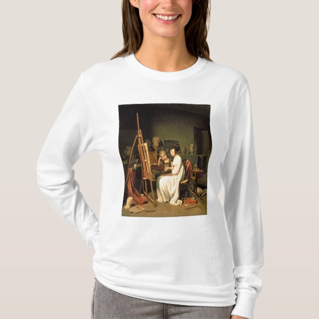 T-shirts O estúdio do artista (Frente)