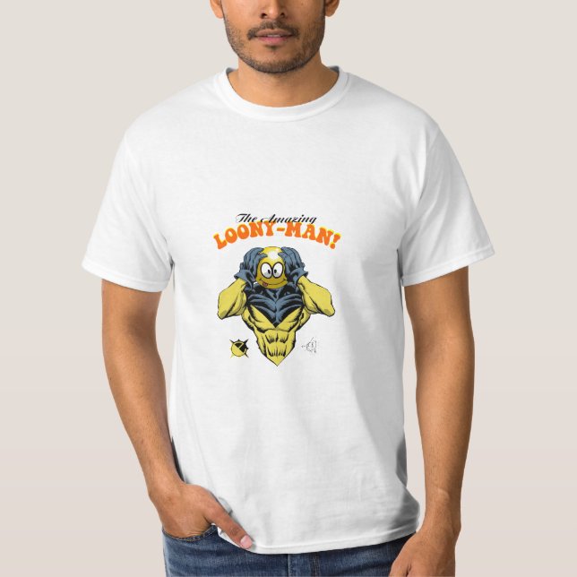 T-shirts O Estúpido-Man surpreendente! (Frente)