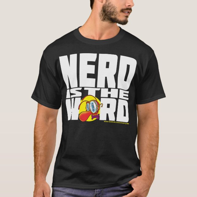 T-shirts O exército de Charmy - nerd é a palavra - no. 2 (Frente)
