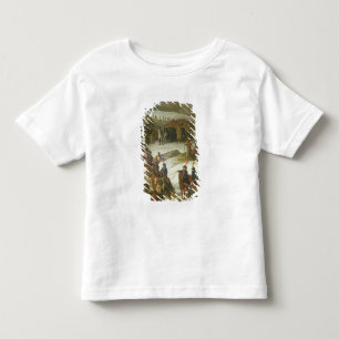 T-shirts O exército francês que cruza a passagem de St