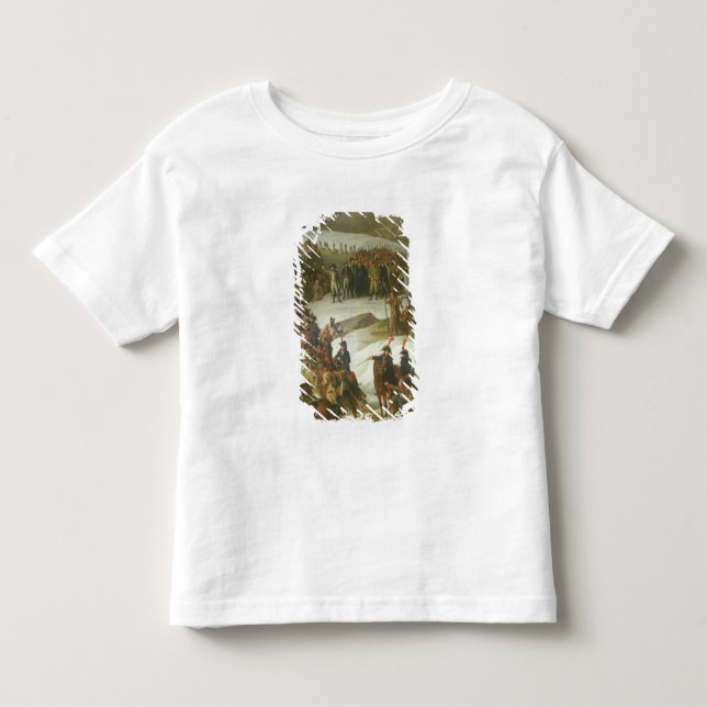 T-shirts O exército francês que cruza a passagem de St (Frente)