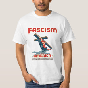 T-shirts O fascismo veio envolvido