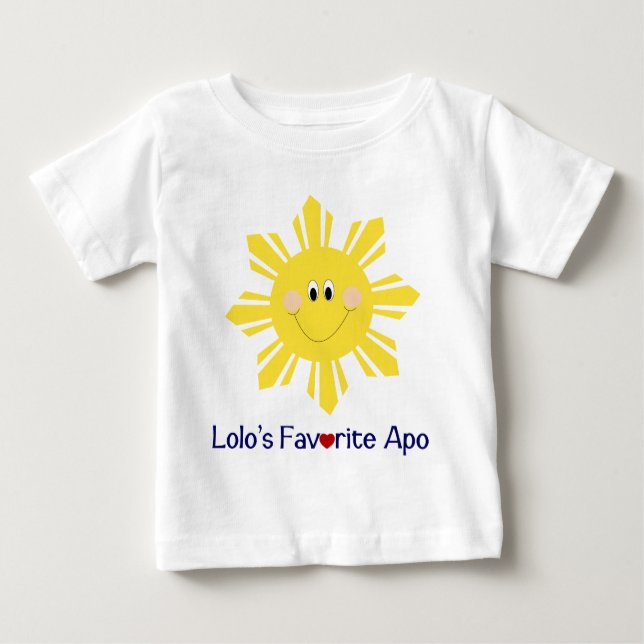 T-shirts O favorito Apo de Lolo (Frente)