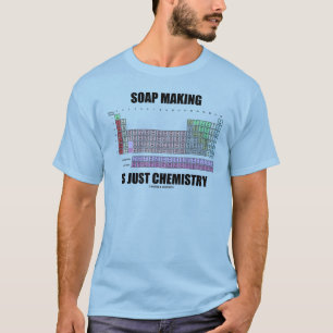 T-shirts O fazer do sabão é apenas química