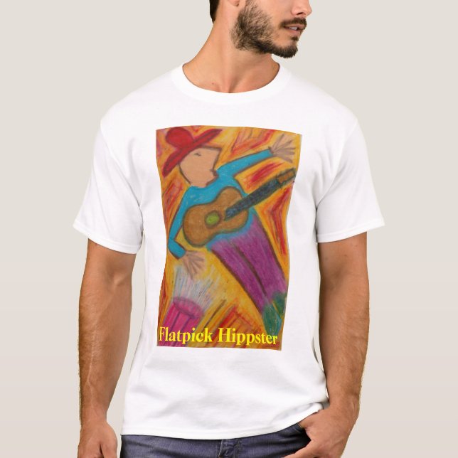 T-shirts O Flatpick Hippster (Frente)