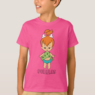 T-shirts O Flintstone dos seixos dos Flintstones