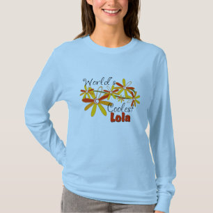 T-shirts O Floral Mais Legal da Lola