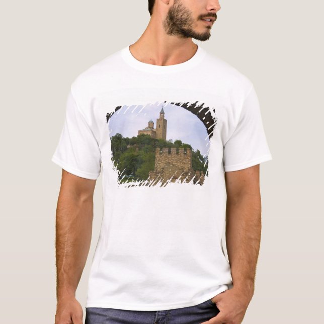 T-shirts O forte medieval de Tsarevets (Frente)