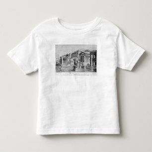 T-shirts O fórum romano da antiguidade