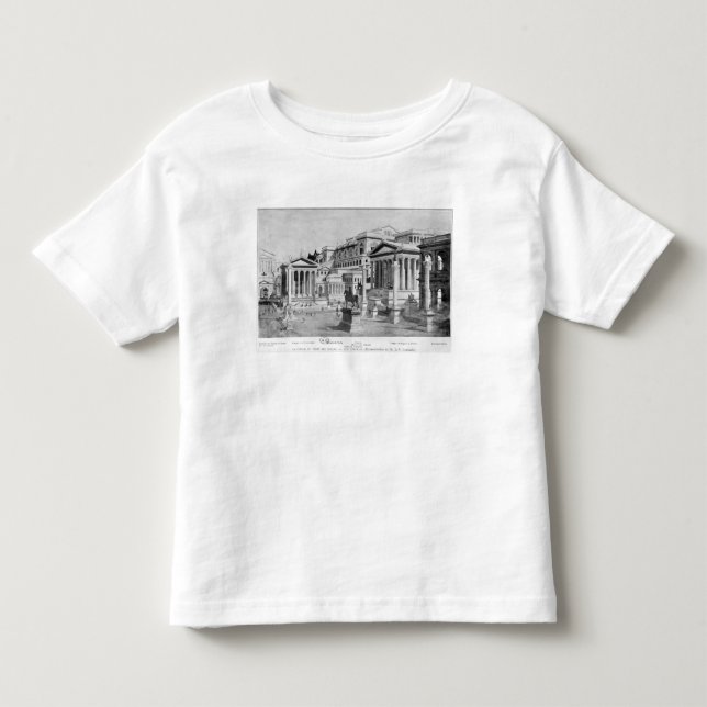 T-shirts O fórum romano da antiguidade (Frente)