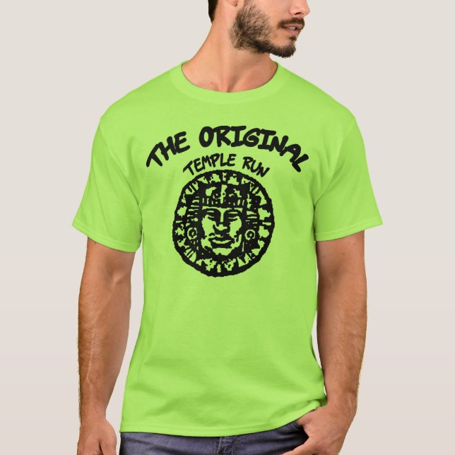T-shirts O funcionamento original do templo (Frente)