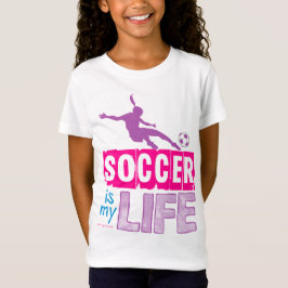 T-shirts O futebol é minha vida
