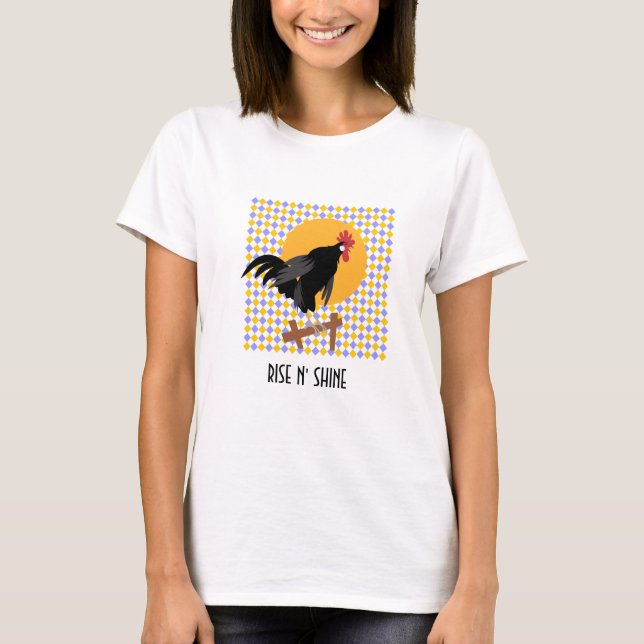 T-shirts O galo diz (Frente)