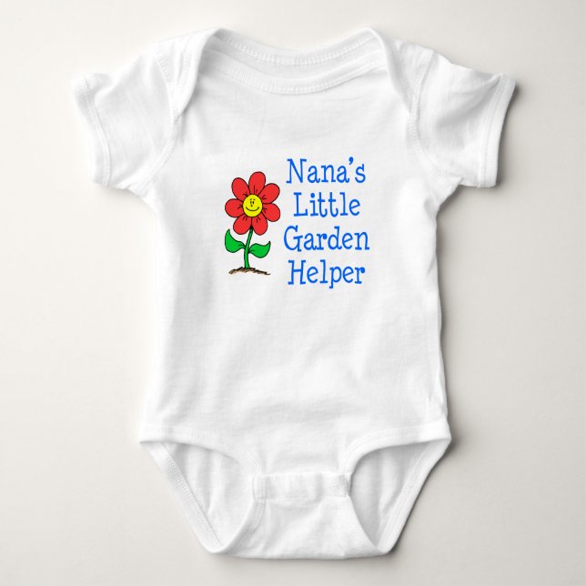 T-shirts O Garden Helper da Nana (Frente)