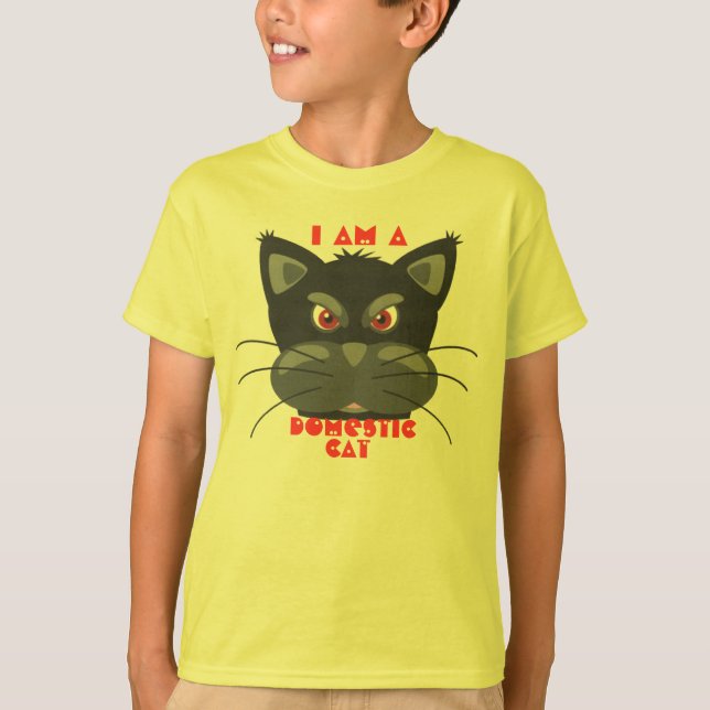 T-shirts o gato (Frente)