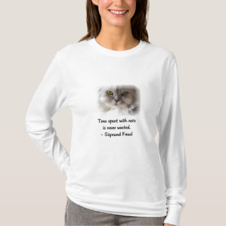 T-shirts O gato de Freud