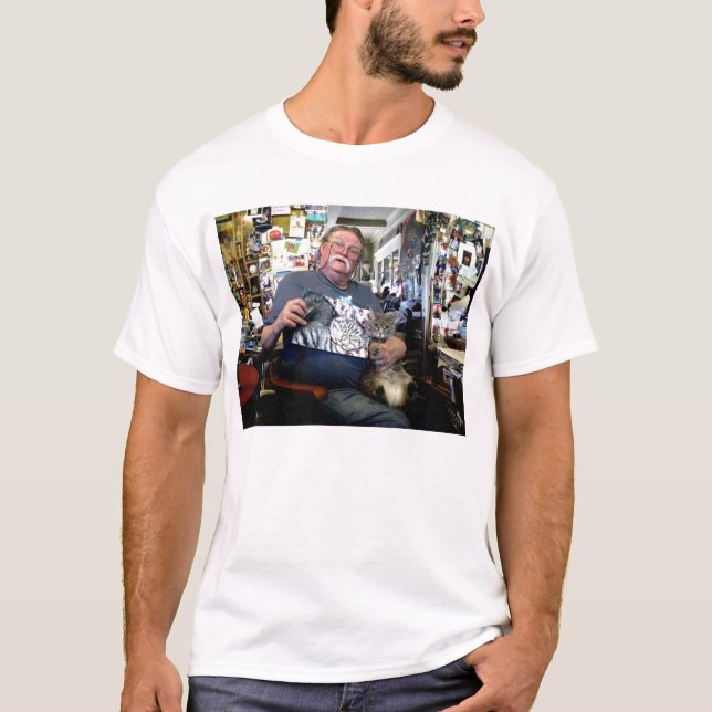 T-shirts O gato de Jack (Frente)