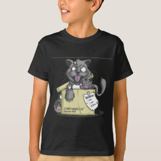 T-shirts O gato de Schrodinger - novo