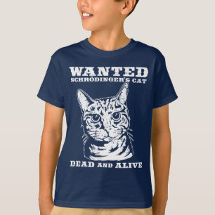 T-shirts O gato de Schrodinger quis inoperante ou vivo