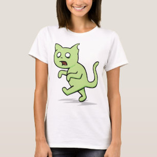 T-shirts O gato do zombi aumenta outra vez