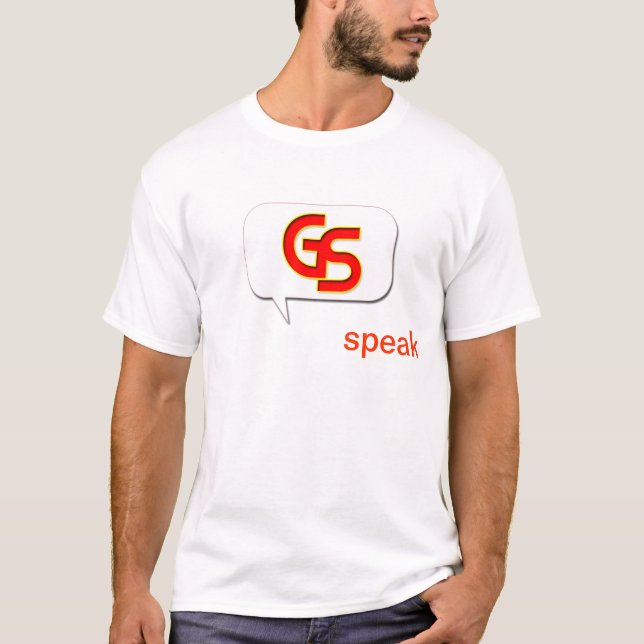 T-shirts O geek fala (Frente)