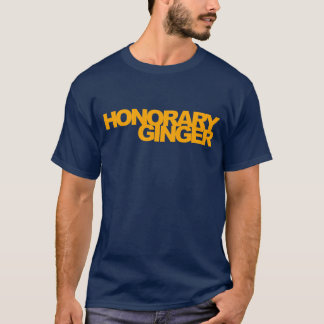 T-shirts O gengibre honorário oficial