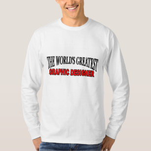 T-shirts O grande designer gráfico do mundo