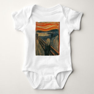 T-shirts O gritar (Textured) por Edvard Munch
