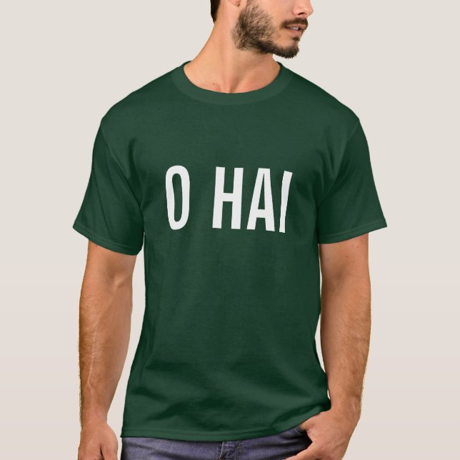 T-SHIRTS O HAI (Frente)