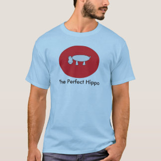 T-shirts O hipopótamo perfeito