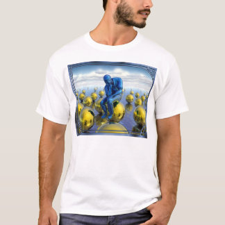 T-shirts O homem de pensamento