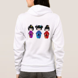 T-shirts O hoodie bonito da mulher conhecida das bonecas