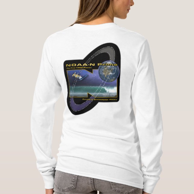 T-shirts O Hoodie das mulheres (Verso)