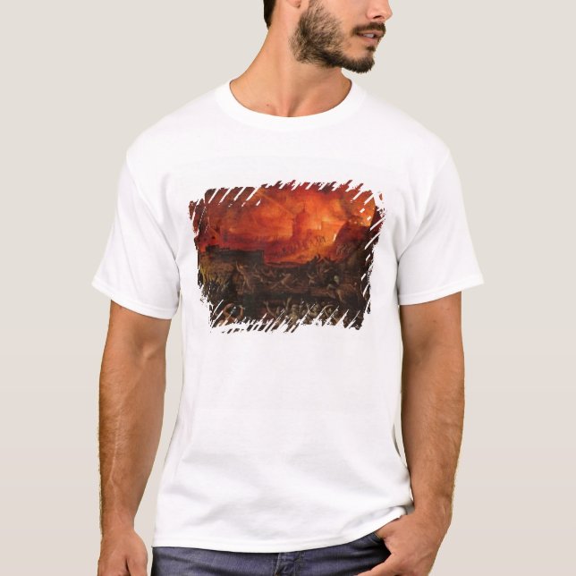 T-shirts O horroroso do inferno (Frente)