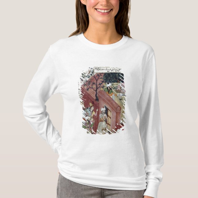 T-shirts O imperador Babur de Mughal (Frente)