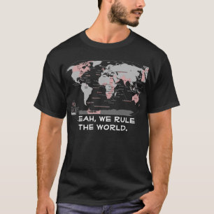 T-shirts O Império Britânico, yeah, nós ordenamos o mund