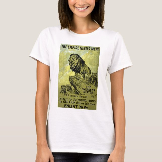 T-shirts O Império Precisa De Homens! (Frente)