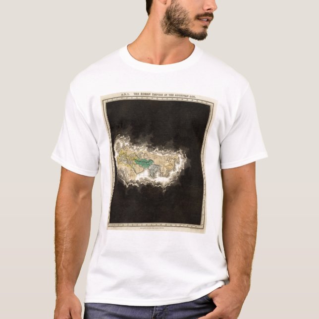 T-shirts O império romano no ANÚNCIO da idade Augustan 1 (Frente)
