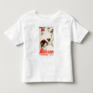 T-shirts O inferno compete o poster relativo à promoção