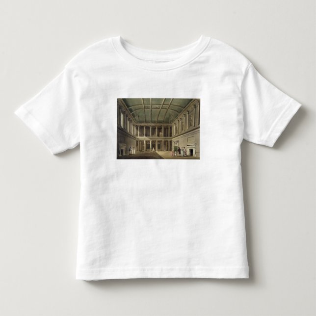 T-shirts O interior da sala do concerto, 'do banho ilustrou (Frente)