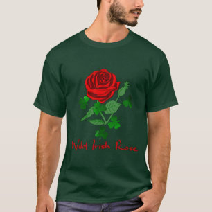 T-shirts O irlandês selvagem aumentou