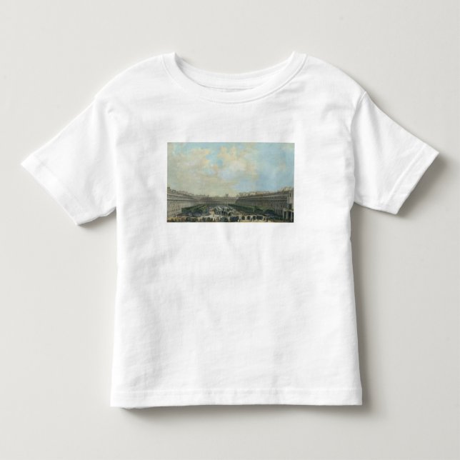 T-shirts O jardim do Palais Royal, 1791 (Frente)