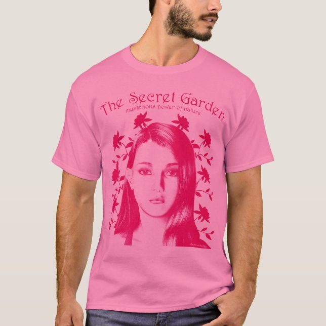 T-SHIRTS O JARDIM SECRETO (Frente)